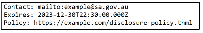 security text security text